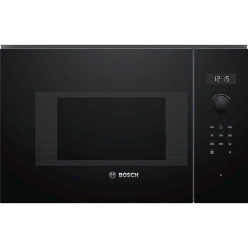 Bosch Serie 6, Vestavná mikrovlnná trouba, černá BFL524MB0