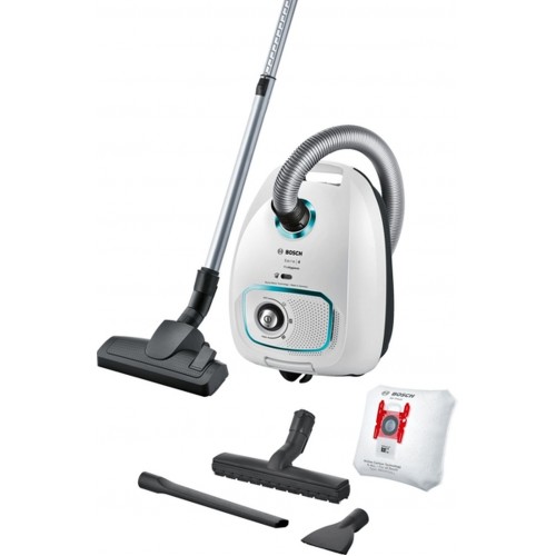 Bosch Serie 4, Sáčkový vysavač, ProHygienic, bílá BGBS4HYG1