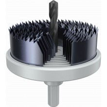 BOSCH Sada děrovek s adaptérem na dřevo a sádrokarton 2608594507