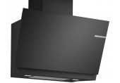 Bosch Serie 6 Nástěnný odsavač par 80 cm černé sklo, černá DWK81AN60