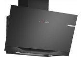 Bosch Serie 8 Nástěnný odsavač par 90 cm černé sklo, černá DWK91LT60