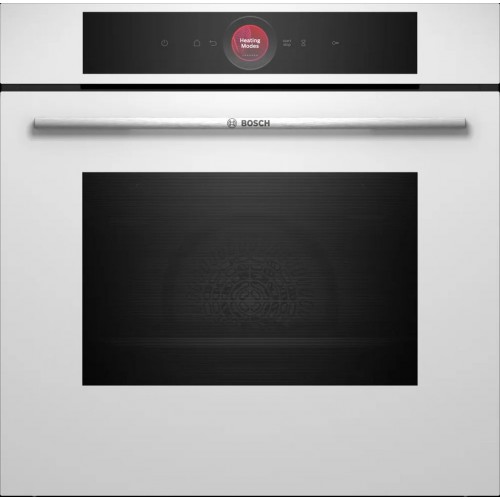 Bosch Serie 8 Vestavná pečící trouba 60 x 60 cm Bílá HBG7741W1