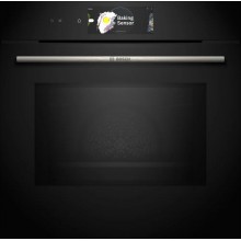 Bosch Serie 8 Vestavná trouba s mikrovlnami 60 x 60 cm černá HMG778NB1