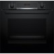 Bosch Serie 4 Vestavná trouba s přídavnou párou 60 x 60 cm černá HQA534EB3