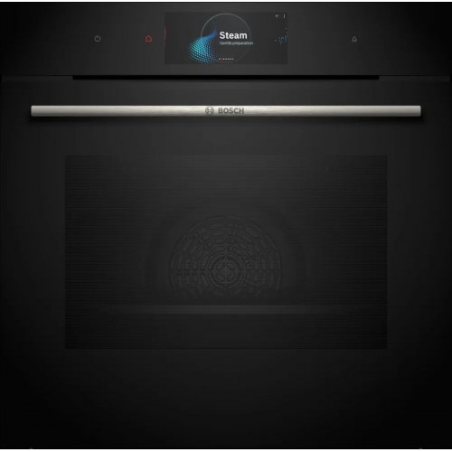 Bosch Serie 8 Vestavná kombinovaná parní trouba 60 x 60 cm černá HSG7584B1