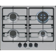 Bosch Serie 4 Plynová varná deska 60 cm Nerez PGH6B5K60