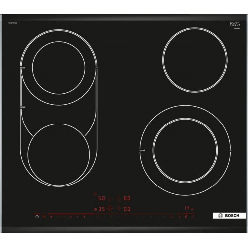 Bosch Serie 8 Elektrická varná deska 60 cm instalace na prac. desku s rámečkem PKM675DP1D