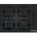 Bosch Serie 2 Plynová varná deska 60 cm tvrzené sklo, černá POH6B6K30
