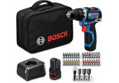 BOSCH GSB12V-32 PROFESSIONAL Aku příklepový šroubovák, 2x 12V/2,0Ah, taška 06019G9504