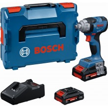 BOSCH GDS18V-330H PROFESSIONAL Akumulátorový Rázový utahovák, 2x5,0Ah, L-BOXX 06019L5203