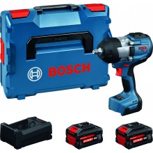 BOSCH GDS18V-1400 PROFESSIONAL Akumulátorový rázový utahovák, 2x5,5Ah, L-BOXX 06019R5002