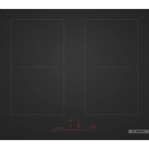 Bosch Serie 6 Indukční varná deska 60 cm černá mat., na prac. desku bez rámečku PVQ61CHB1E