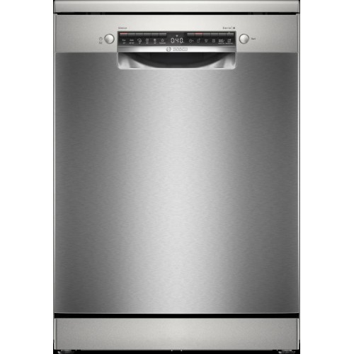 Bosch Serie 4, Volně stojící myčka nádobí, 60 cm, nerez SMS4HVI00E