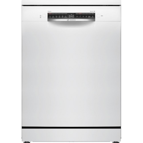 Bosch Serie 4, Volně stojící myčka nádobí, 60 cm, bílá SMS4HVW00E