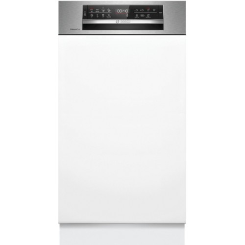 Bosch Serie 6, Vestavná myčka nádobí (45 cm), Broušená ocel SPI6EMS21E