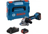 BOSCH GWS 18V-8 PROFESSIONAL Akumulátorová úhlová bruska, 2x 4,0 Ah, L-BOXX 136 06019N9002
