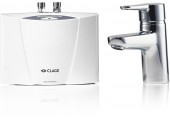 CLAGE MCX BLUE Malý průtokový ohřívač vody s hygienickou baterií 3,5 kW 230 V 1500-15133