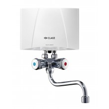 CLAGE M4 SMB Malý průtokový ohřívač 4,4 kW 230 V + kohoutková armatura 1500-17104