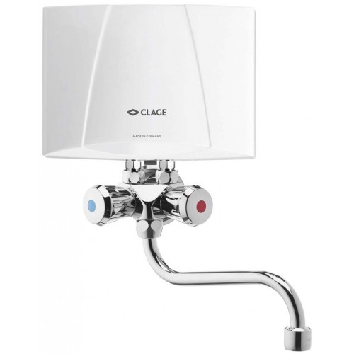 VÝPRODEJ CLAGE M4/SMB Ohřívač vody 4,4kW/230V + kohoutková armatura 1500-17104 1X VYZKOUŠENO!!