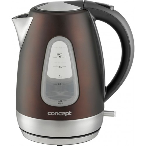 CONCEPT RK-3154 Rychlovarná konvice nerezová 1,7 l SPICE hořká čokoláda rk3154