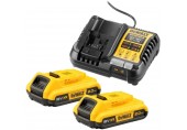 DeWALT DCB1104D2 Sada XR nabíječka DCB1104 + 18V 2x2,0Ah