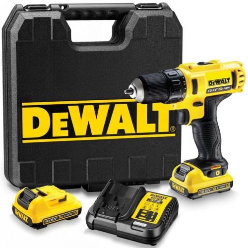 DeWALT DCD710D2 Aku vrtačka XR (24Nm/12V/2x2,0Ah) kufr