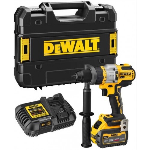 DeWALT DCD999T1 Aku příklepová vrtačku/šroubovák 112Nm, XR (18V/1x6,0Ah) Tstak kufr DeWALT DCD999T1 Aku příklepová vrtačku/šroubovák 112Nm, XR (18V/1x6,0Ah) Tstak kufr