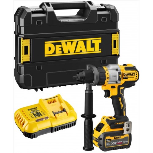 DeWALT DCD999X1 Aku příklepová vrtačka XR (112Nm/18V/1x9,0Ah) Tstak kufr