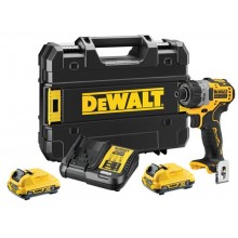Příslušenství k DeWALT DCF601D2 Aku šroubovák 1/4" (8Nm/12V/2x2,0Ah) kufr Tstak