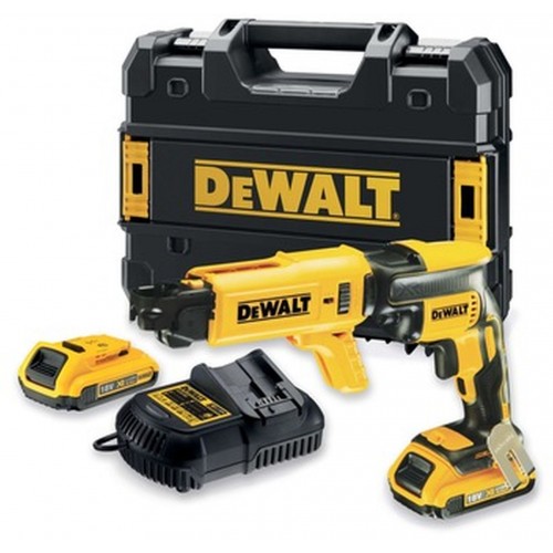 DeWALT DCF620D2K Bezuhlíkový šroubovák na sádrokarton 30Nm XR (2x2,0Ah/18V) kufr Tstak