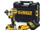 DeWALT DCF887D2 Aku rázový uťahovák (1/4"/205Nm) XR (18V/2x2,0Ah) Tstak