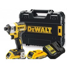 Příslušenství k DeWALT DCF887D2 Aku rázový uťahovák (1/4"/205Nm) XR (18V/2x2,0Ah) Tstak