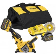 DeWALT DCG4610T2 Aku řezačka 125mm FLEXVOLT 54V (2x6,0Ah/18V)