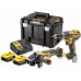 DeWALT DCK2020P2T Aku sada Vrtací šroubovák DCD796 , úhlová bruska DCG405 +(2x5,0Ah/18V)+TSTAK