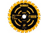 DeWALT DT10301 Pilový kotouč Extreme 165 x 20 mm, 40 zubů, ATB 18°