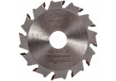DeWALT DT1306-QZ Drážkovací kotouč pro lamelovací frézku DW682K 102x22mm, 12 zubů