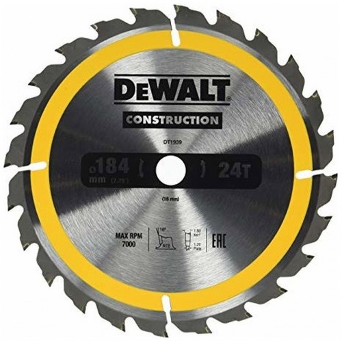 DeWALT DT1938 Pilový kotouč 184 x 16 mm, 18 zubů, ATB 20°