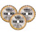 DeWALT DT1962 Sada 3 ks pilových kotoučů 216 × 30 mm