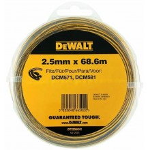 DeWALT DT20652 náhradní struna 2,5 mm x 68,6 m