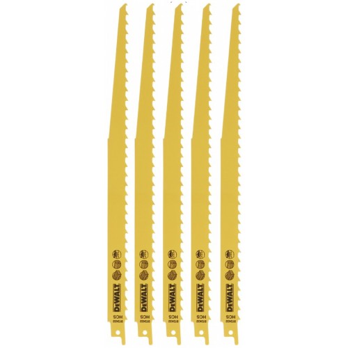 DeWALT DT2432 Pilový list 305 mm na dřevo a plast 5 ks DeWALT DT2432 Pilový list 305 mm na dřevo a plast 5 ks