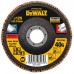 DeWALT DT30602 Brusný lamelový kotouč Extreme na kov 125 mm, plochý, 40G
