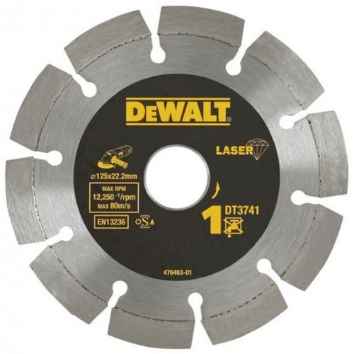 DeWALT DT3741 Dia kotouč Laser 1 na stavební materiály a beton 125 x 22,2mm