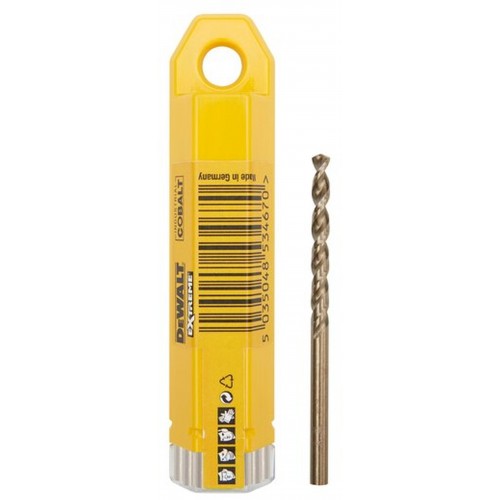 DeWALT DT4947 Vrtáky do kovu HSS-E COBALT 12 × 151 mm, 5 ks DeWALT DT4947 Vrtáky do kovu HSS-E COBALT 12 × 151 mm, 5 ks