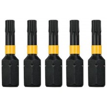 DeWALT DT7381T Sada bitů EXTREME TORSION T 20, 25 mm, 5ks