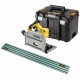 DeWALT DWS520KTR ponorná kotoučová pila (1300W/165mm) s vodící lištou 1,5m DWS5022