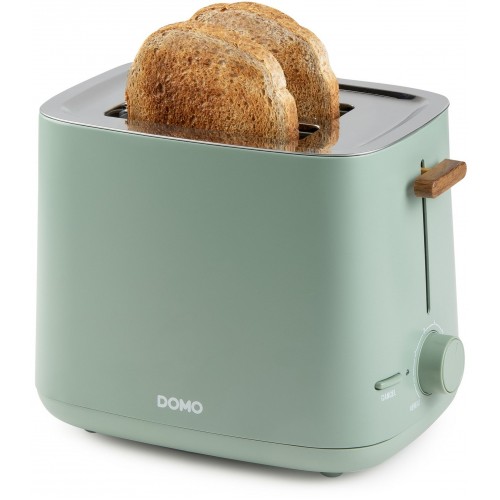 DOMO WOOD YOU Topinkovač na 2 topinky 1000W, zelenýDO973T