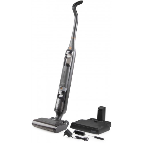 DOMO Podlahový čistič 2v1 s odsáváním temně šedý DO1189SW DOMO Podlahový čistič 2v1 s odsáváním temně šedý DO1189SW