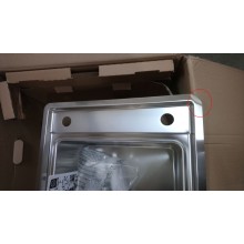 VÝPRODEJ BLANCO Andano XL 6S-IF Compact dřez nerezový s excentrem 523001 OHLÝ ROH, VYVRTANÝ OTVOR PRO BATERII!!