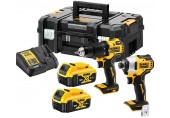 DeWALT DCK2062M2T Combo sada DCD709 + DCF809 (18V, 2 x 4,0Ah) kufr TSTAK