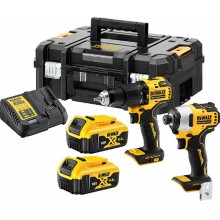 Příslušenství k DeWALT DCK2062M2T Combo sada DCD709 + DCF809 (18V, 2 x 4,0Ah) kufr TSTAK